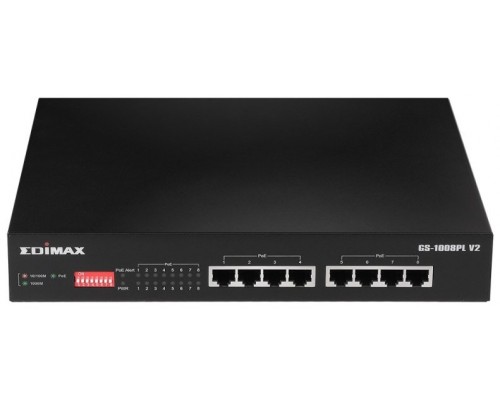 Edimax GS-1008PL V2 Switch 8xGbE PoE+